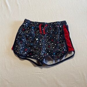 Celebrate USA Kids Size XXL 18 Starry Night Print Shorts‎
